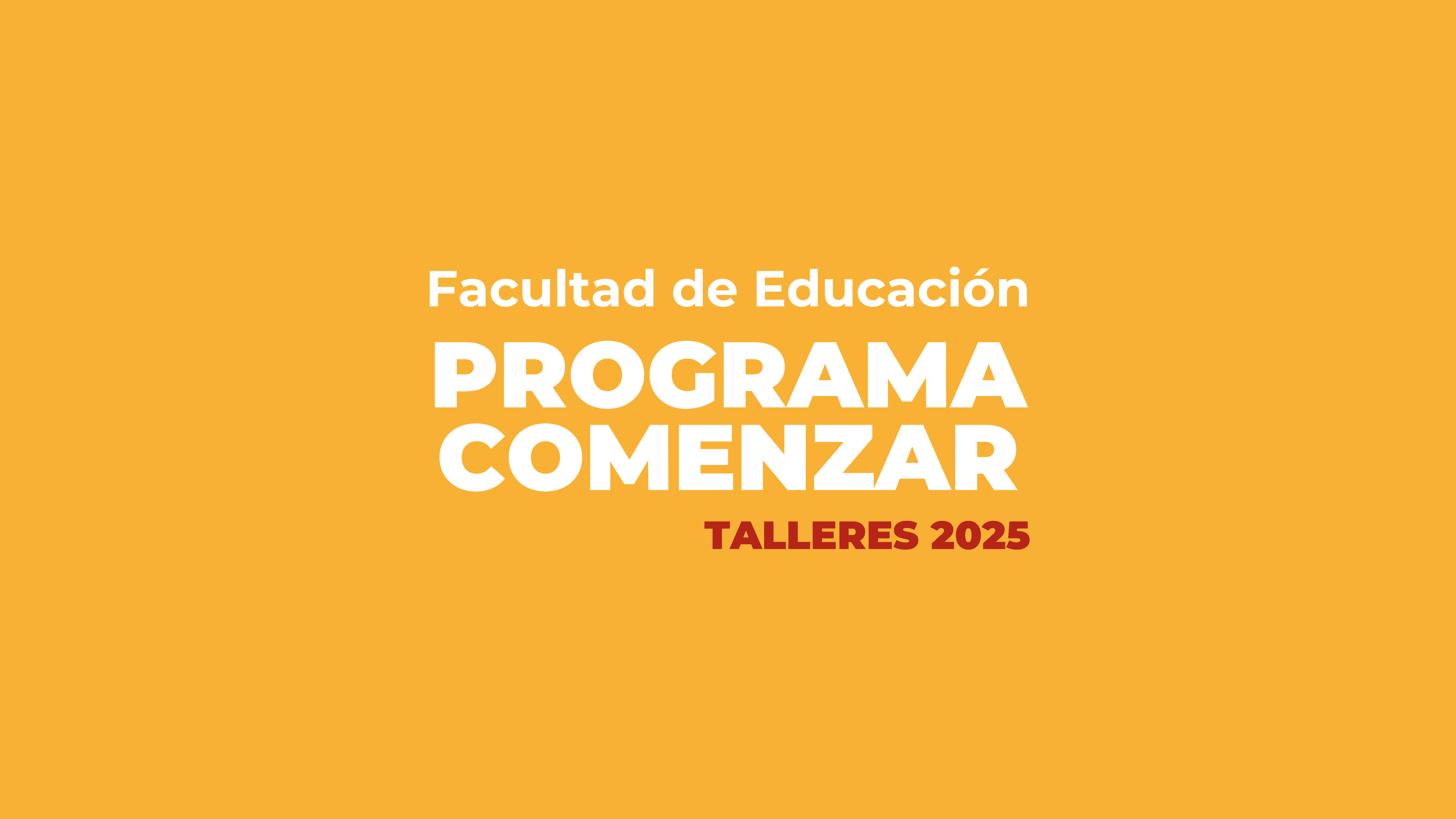 PROGRAMA COMENZAR 2025